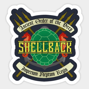 Shellback (Front Only) Sticker